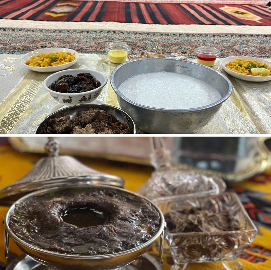 “البكيلة” و”حليب الإبل” يتصدران المائدة الرمضانية في الجوف 